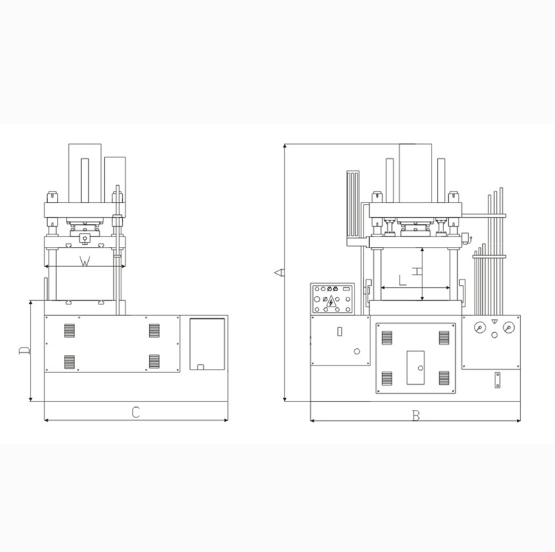 四柱油壓拉伸機